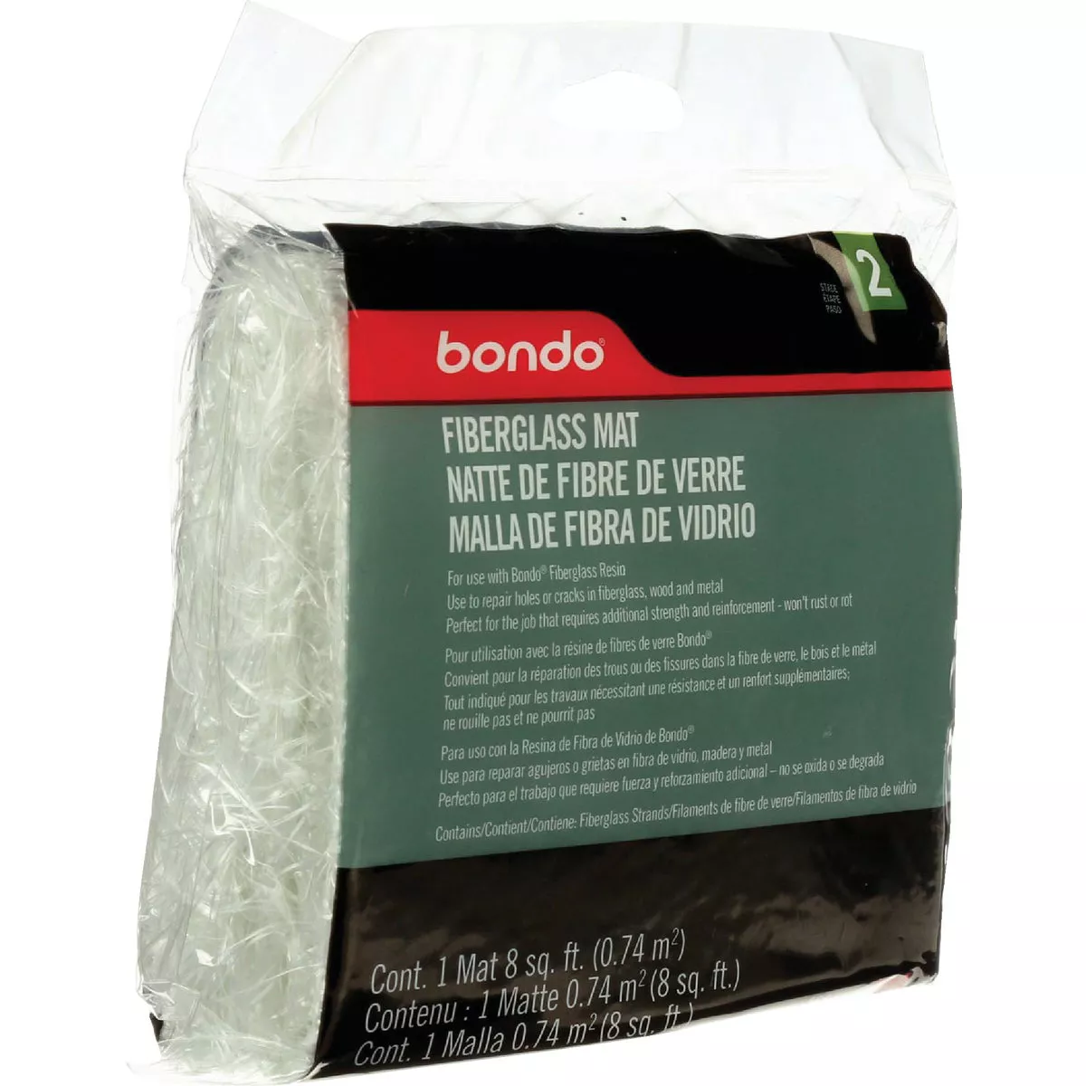 Bondo 8 Sq. Ft. Fiberglass Mat - photo 2