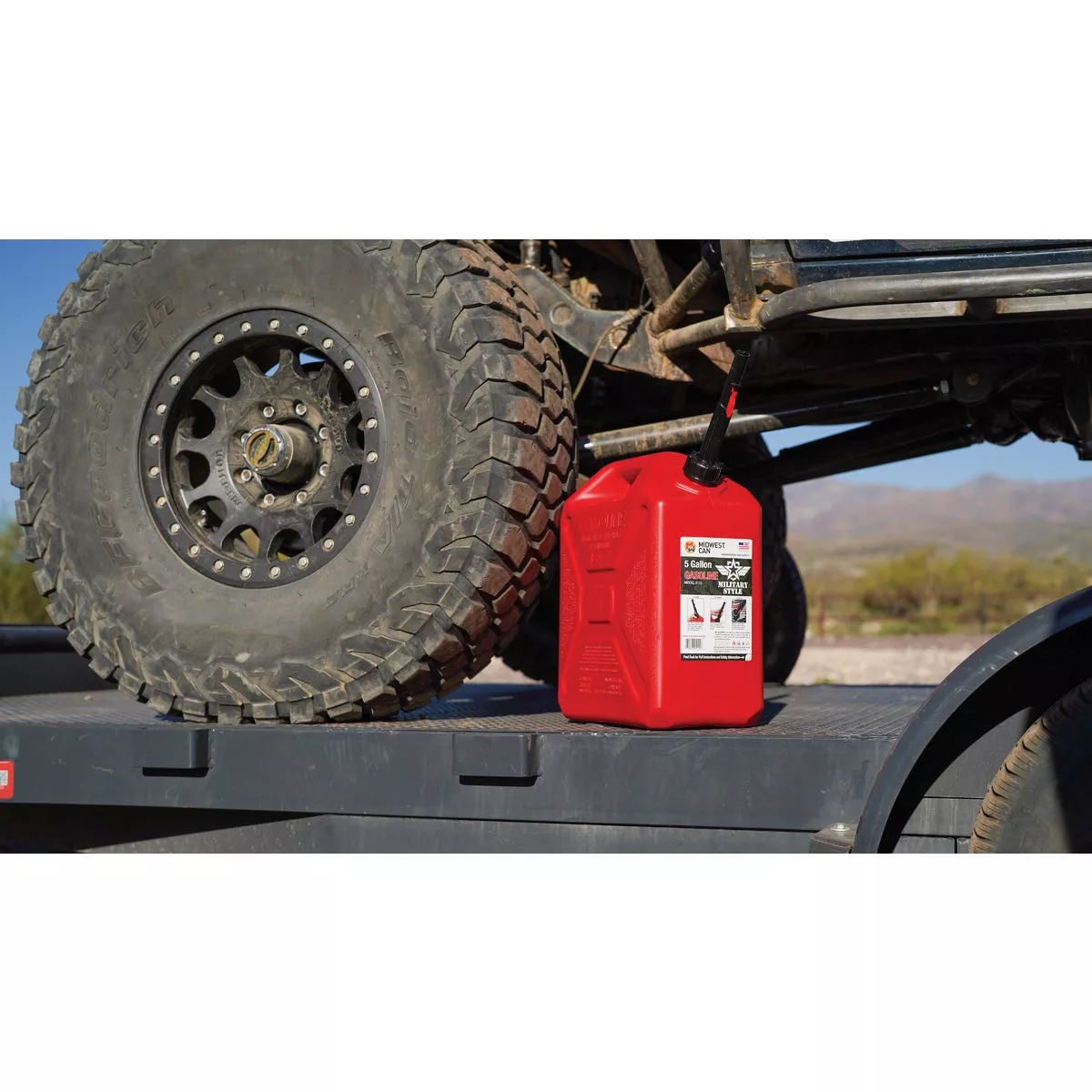 Midwest Can 5 Gal. Plastic Military Gasoline Can - photo 2