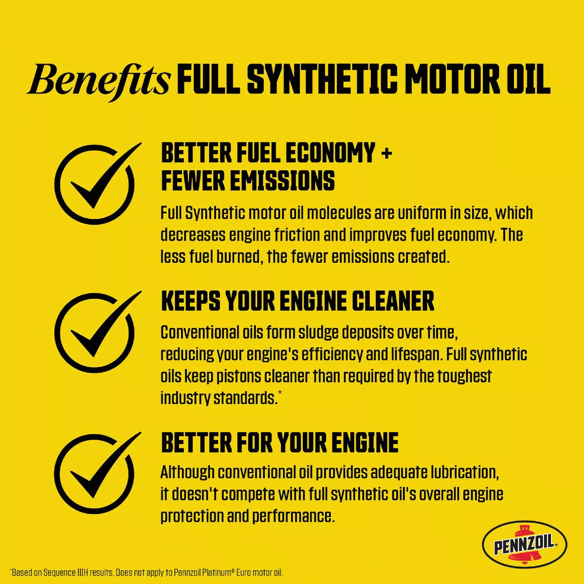 Pennzoil Platinum Full Synthetic 5W-30 Motor Oil, 5 Qt. - photo 2