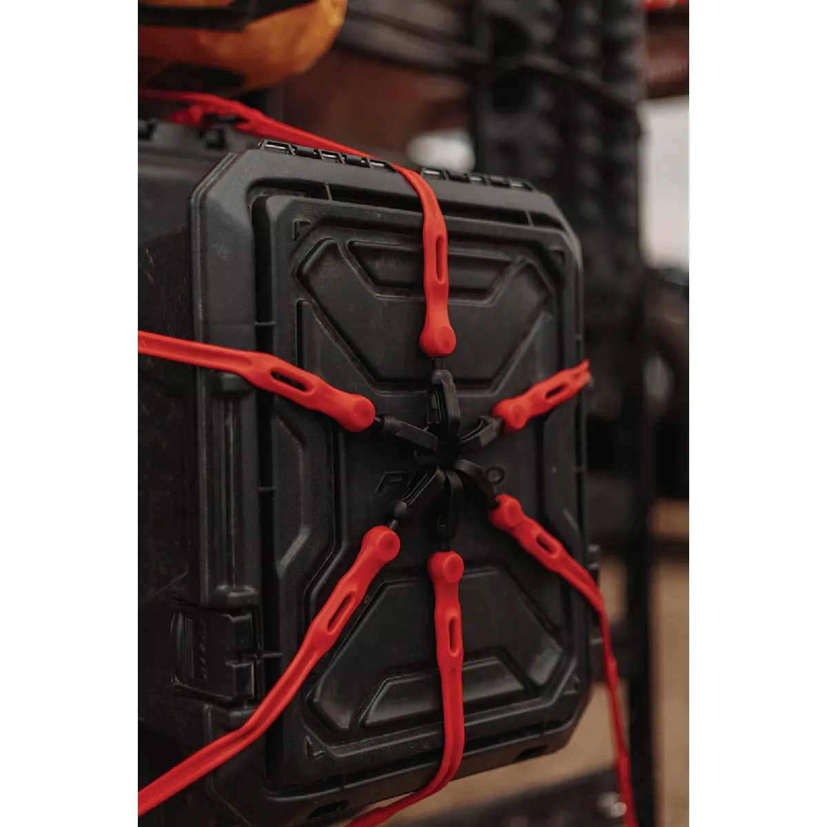 The Perfect Bungee, FLEXWeb Adjustable 6 Arm Spider Cargo Net Size M-XXL, Black - photo 3