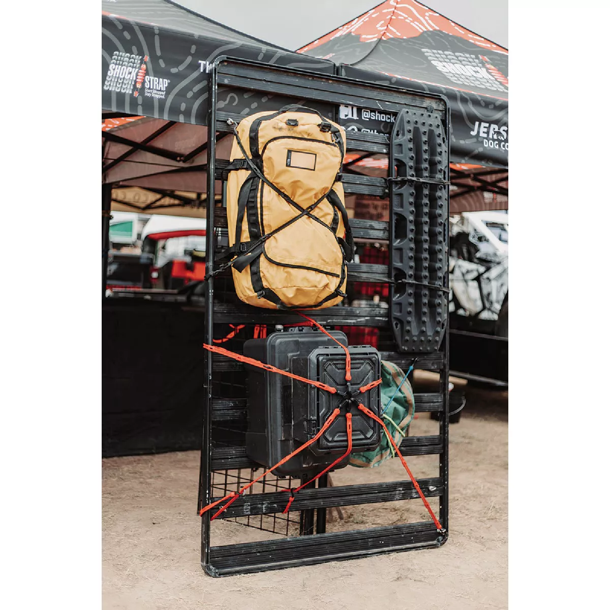 The Perfect Bungee, FLEXWeb Adjustable 6 Arm Spider Cargo Net Size M-XXL, Black - photo 4