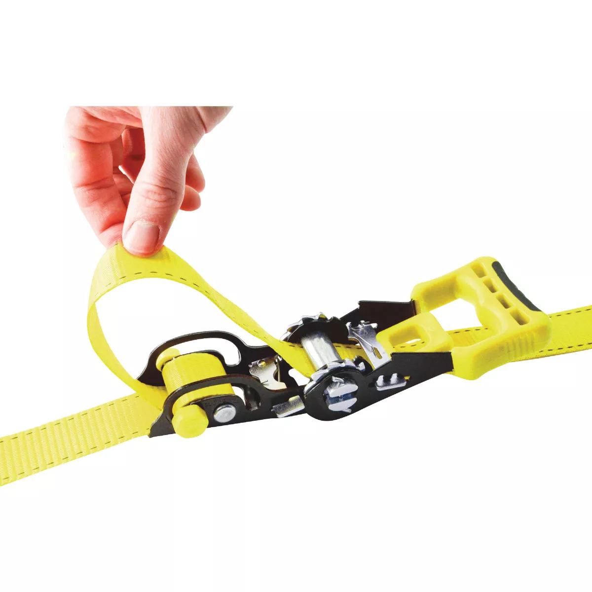 Erickson 1-1/4 In. x 14 Ft. 665 Lb. Sliding Ratchet Strap (2-Pack) - photo 3