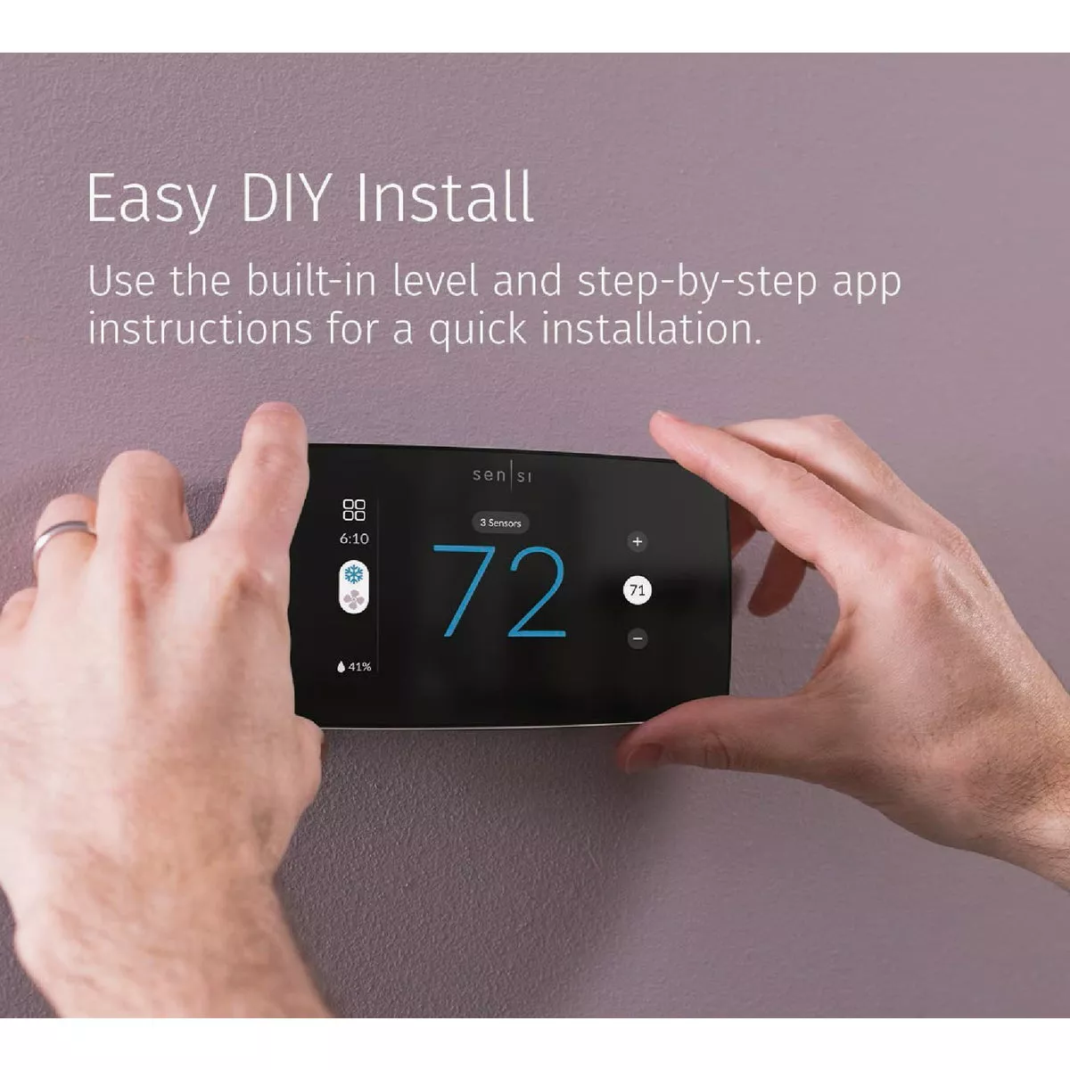 Copeland Sensi Touch 2 Room Sensor Compatible Wi-Fi Smart Thermostat - photo 3
