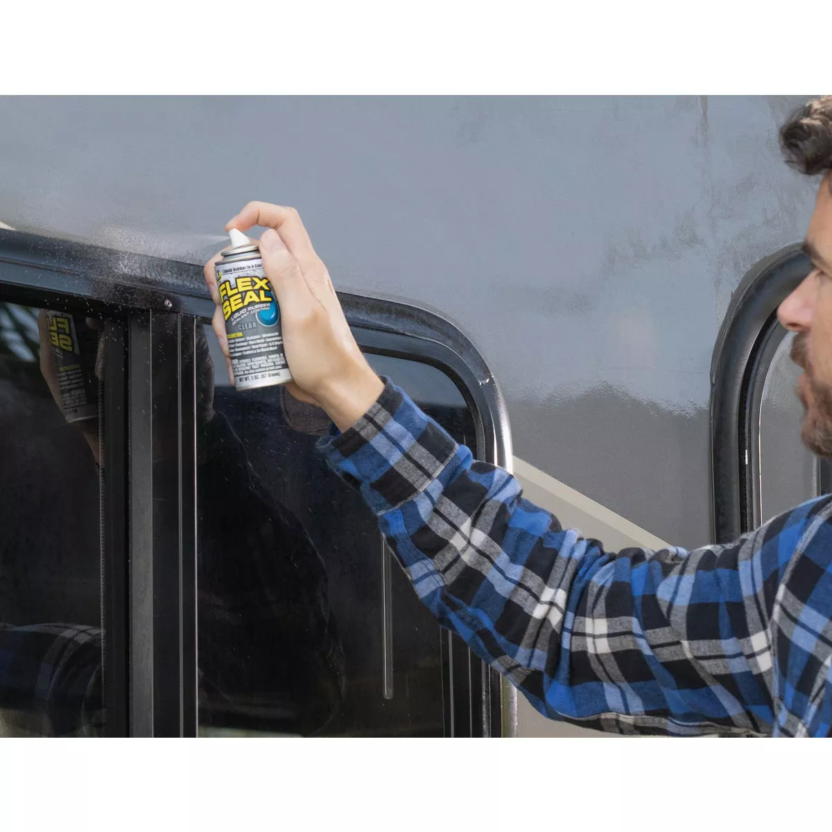FLEX SEAL 2 Oz. Mini Spray Rubber Sealant, Clear - photo 2