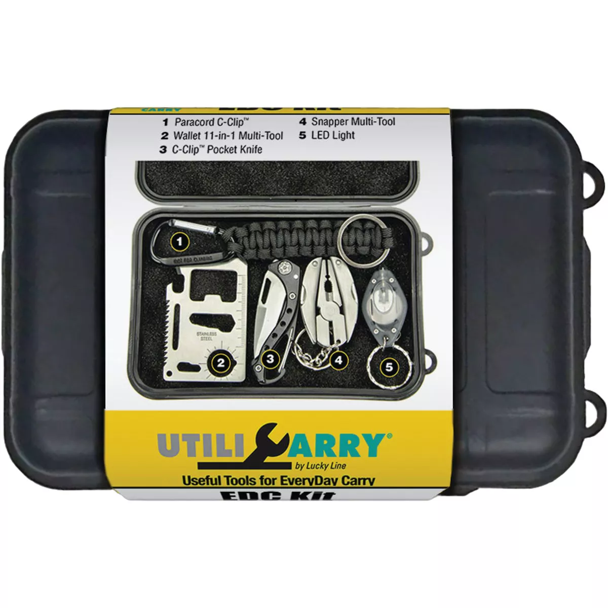 Lucky Line Utilicarry EveryDay Carry Key Tool Kit - photo 2