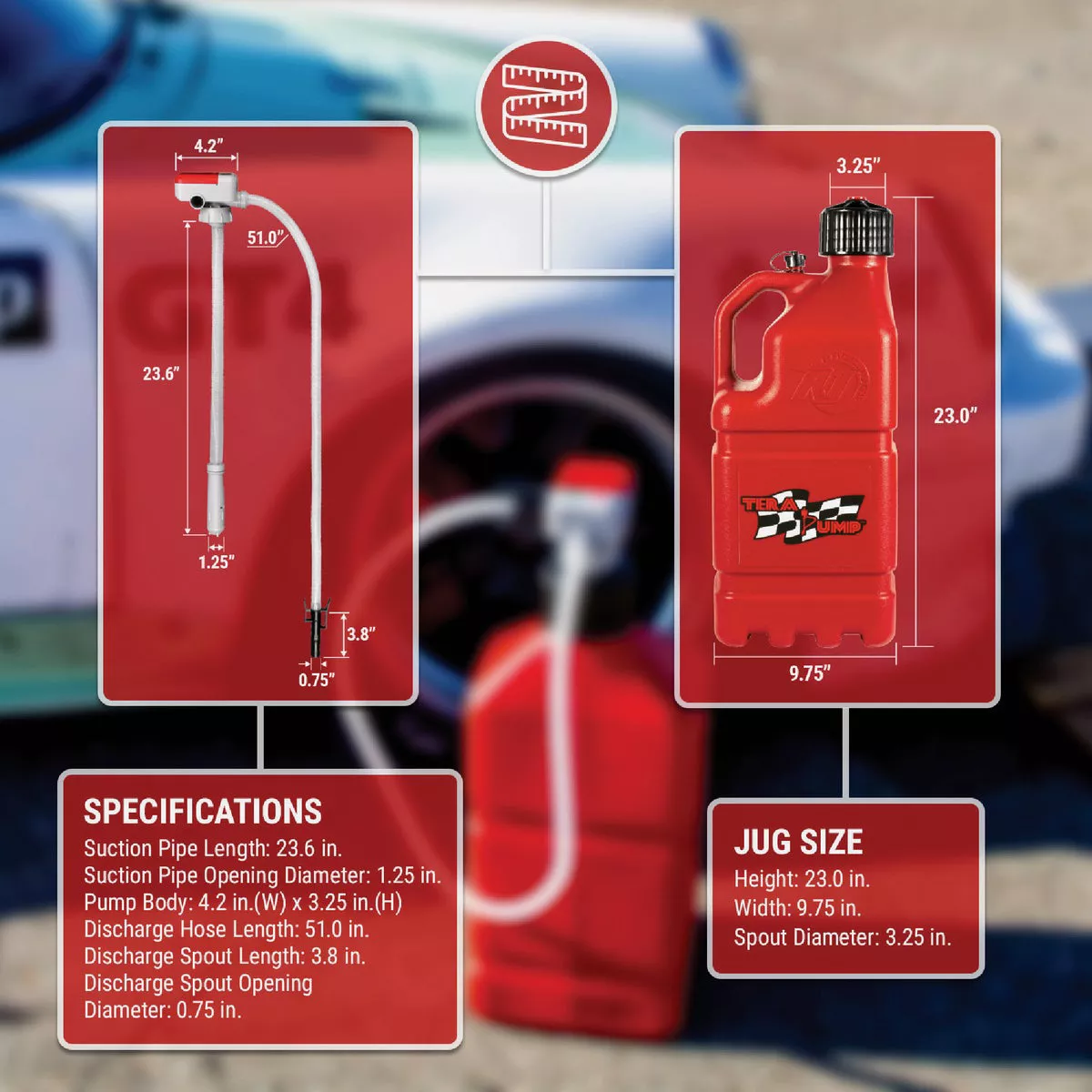 Tera Pump 5 Gal. U-Jug & Transfer Pump Combo - photo 4