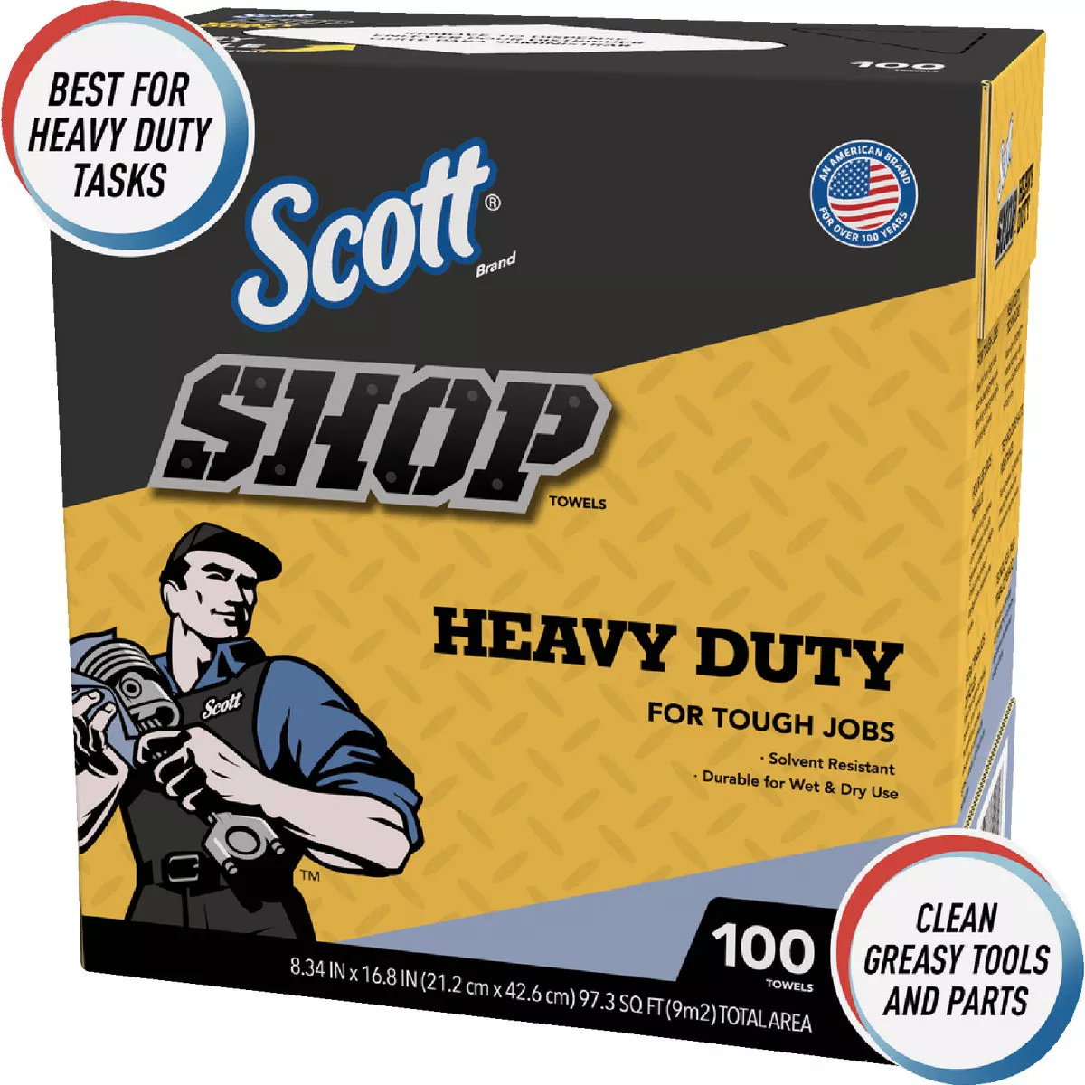 Scott Heavy Duty Shop Towel (100-Pack) - photo 3