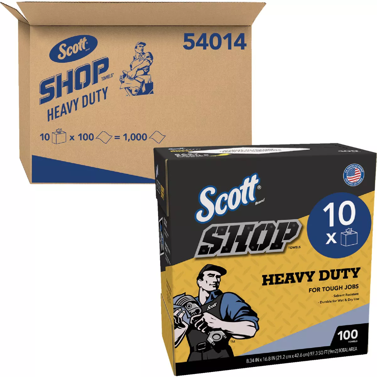 Scott Heavy Duty Shop Towel (100-Pack) - photo 2