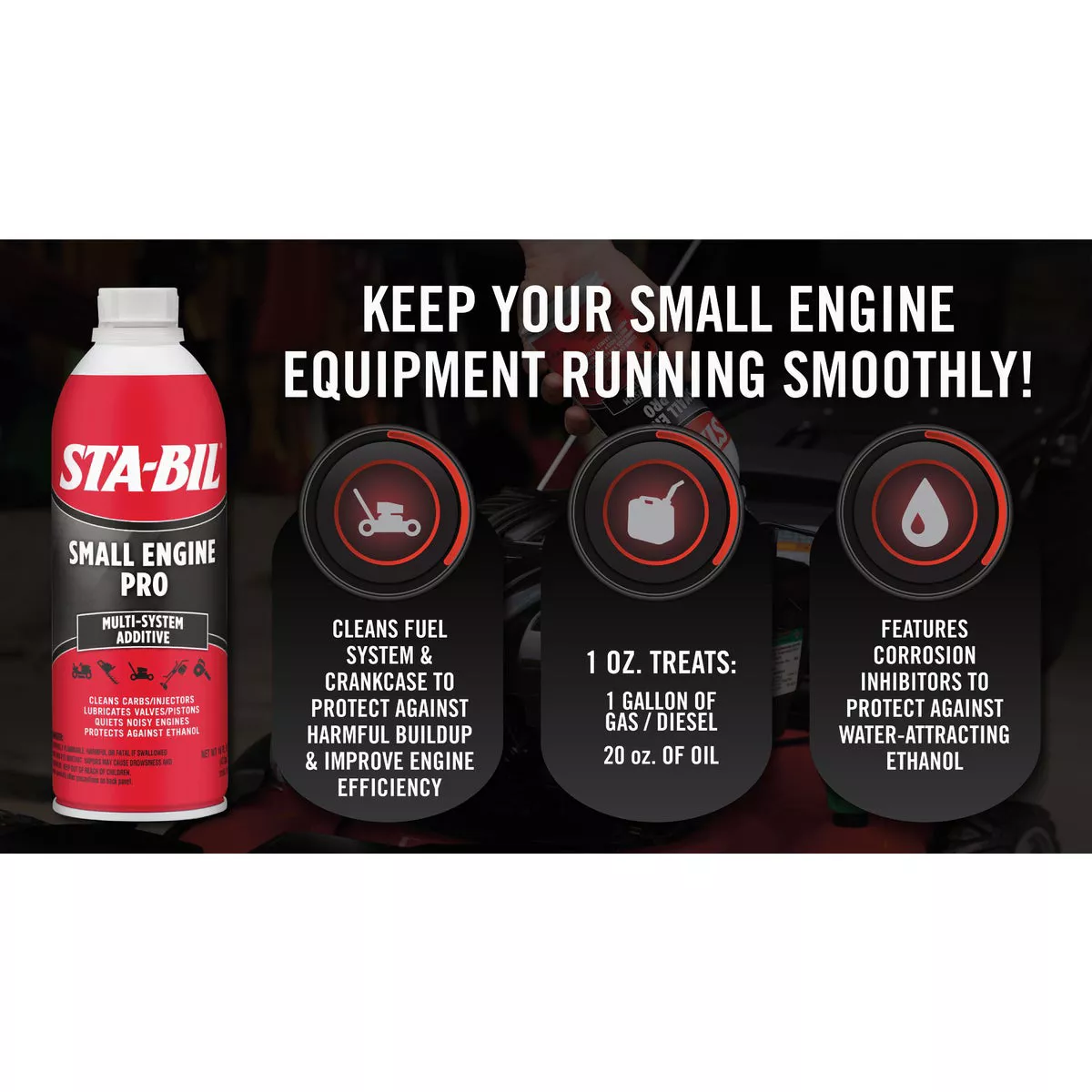STA-BIL 16 Oz. Small Engine Pro - photo 5