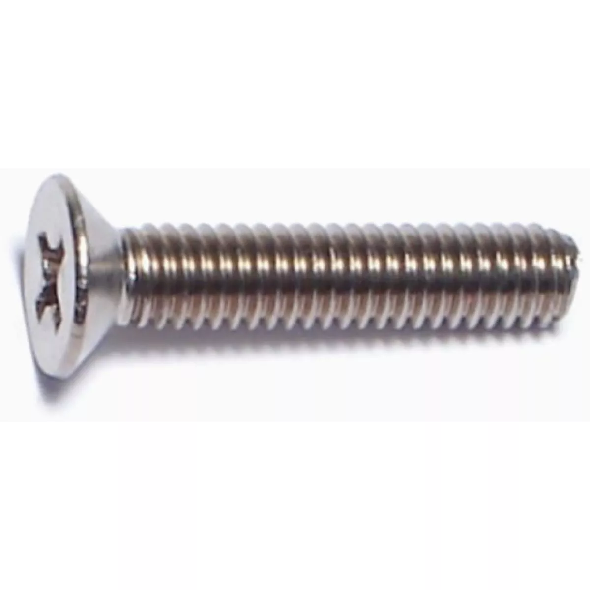 Midwest Fastener 4mm-0.7 x 20mm A2 Stainless Steel Coarse Thread Phillips Flat Head Machine Screws (15 Ct.)-