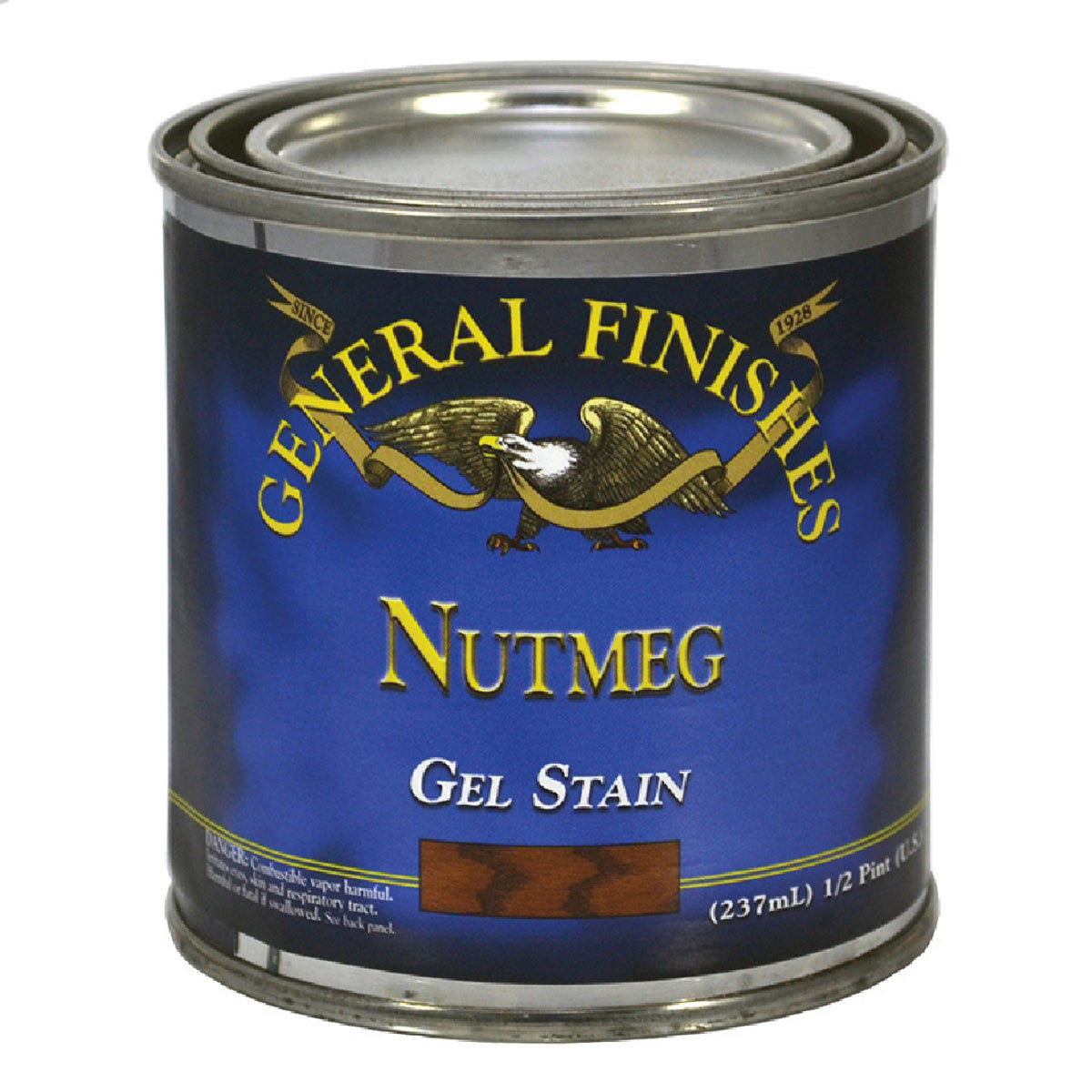 General Finishes Gel Nutmeg Interior Stain, 1/2 Pt., 196-814