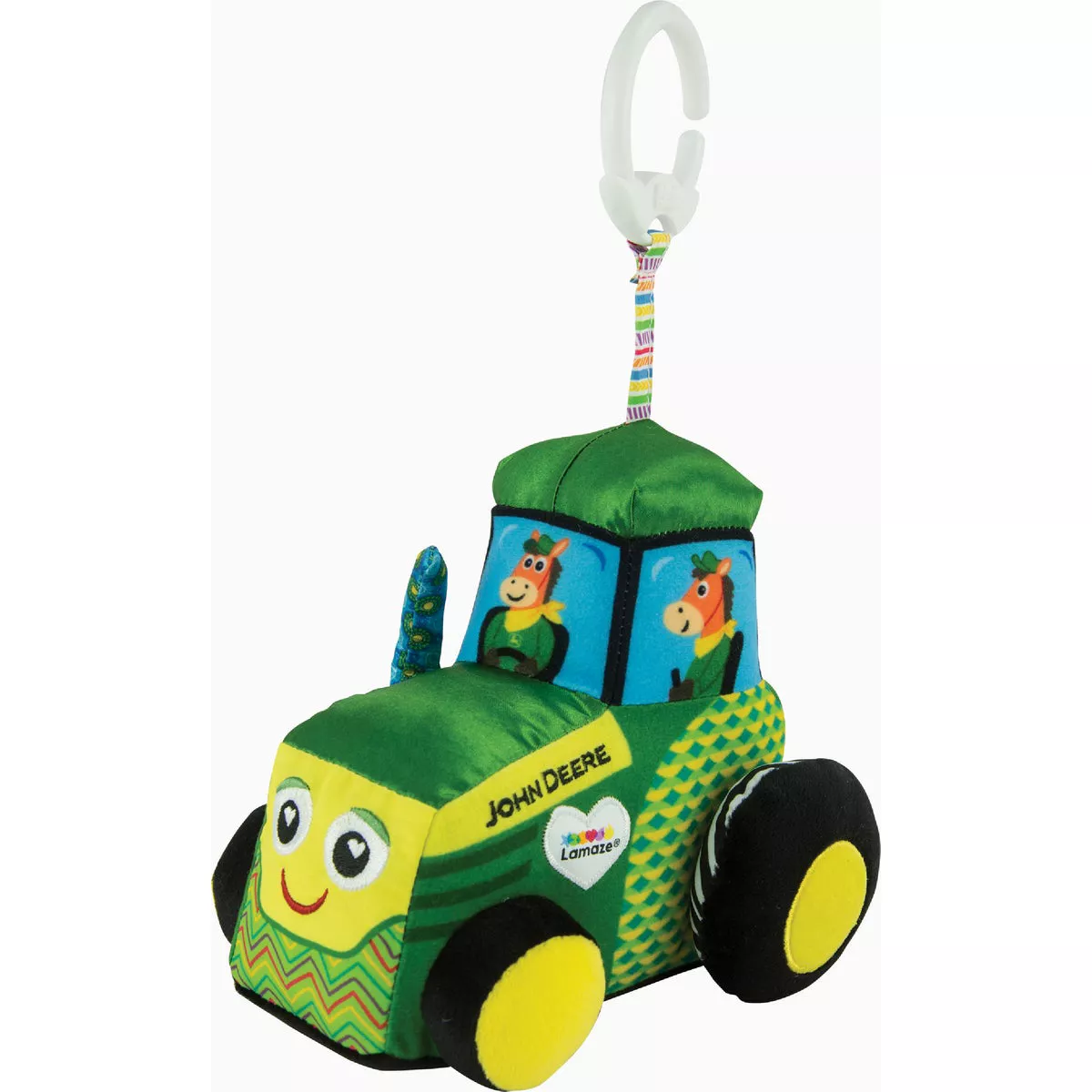 Lamaze John Deere Tractor Clip & Go Toy-