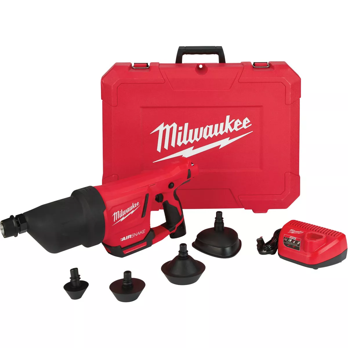 Milwaukee M12 AIRSNAKE 12V Lithium-Ion Cordless Drain Auger (Tool Only)
