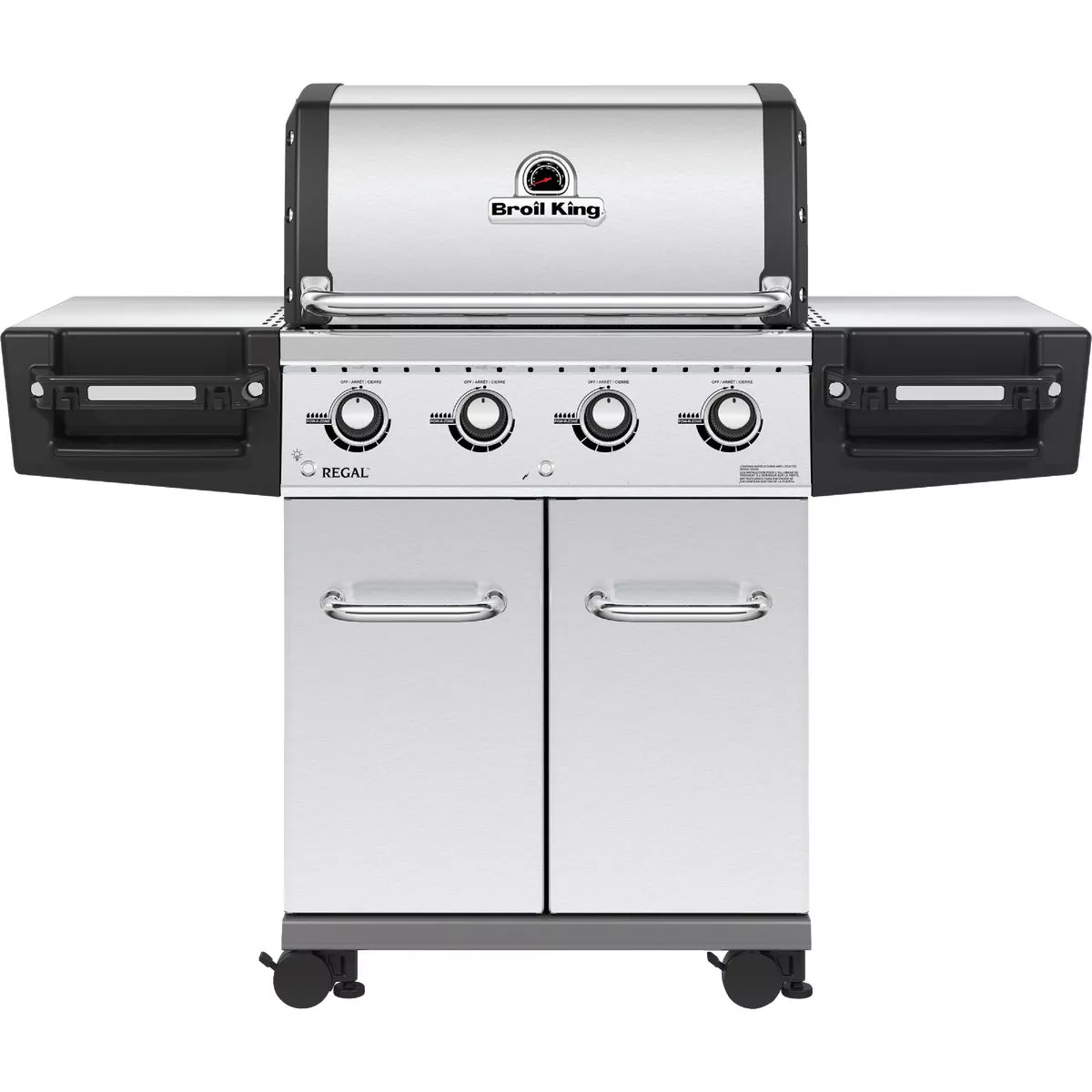 Broil King Regal 4-Burner Stainless Steel 50,000 BTU LP Gas Grill