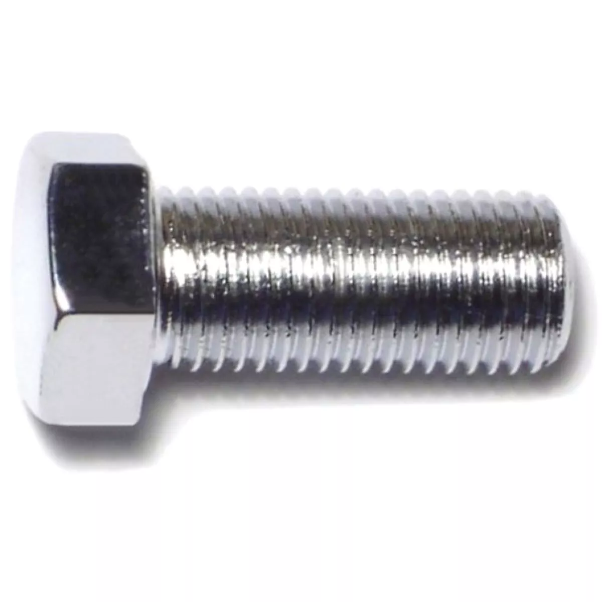 Midwest Fastener 7/16 In.-20 x 1 In. Chrome Plated Grade 5 Steel Fine Thread Hex Cap Screws (5 Ct.)