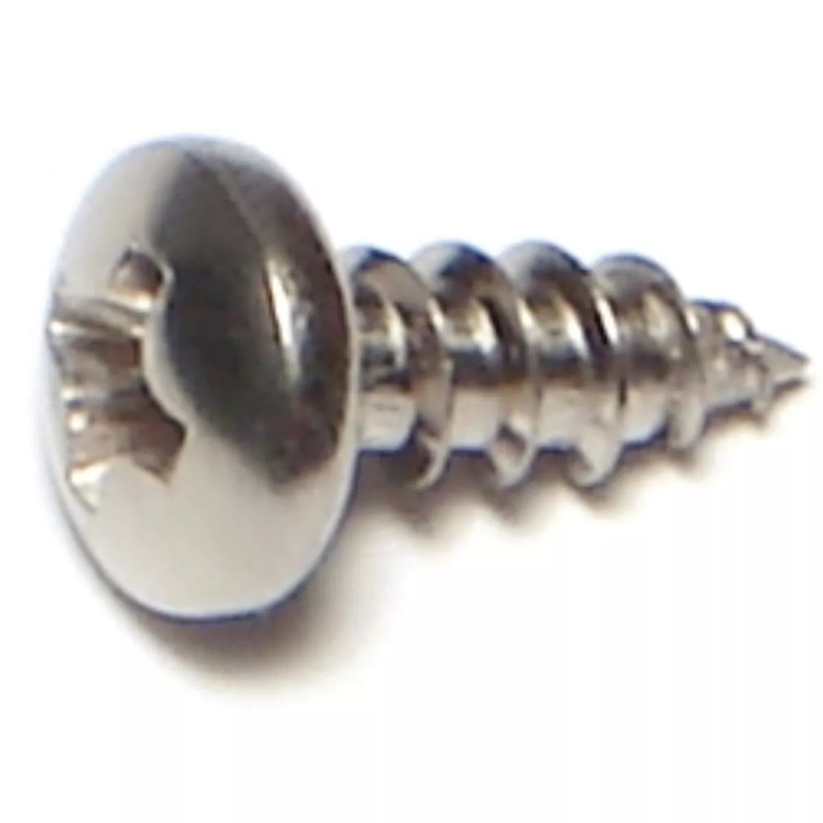 Midwest Fastener #6 x 3/8 In. 18-8 Stainless Steel Phillips Pan Head Sheet Metal Screws