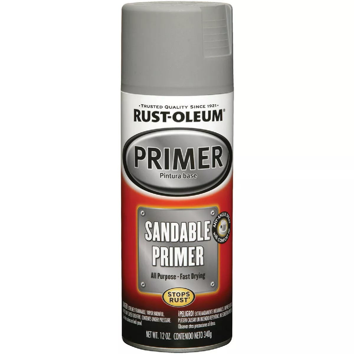 Rust-Oleum Gray 12 Oz. Automotive Sandable Spray Primer