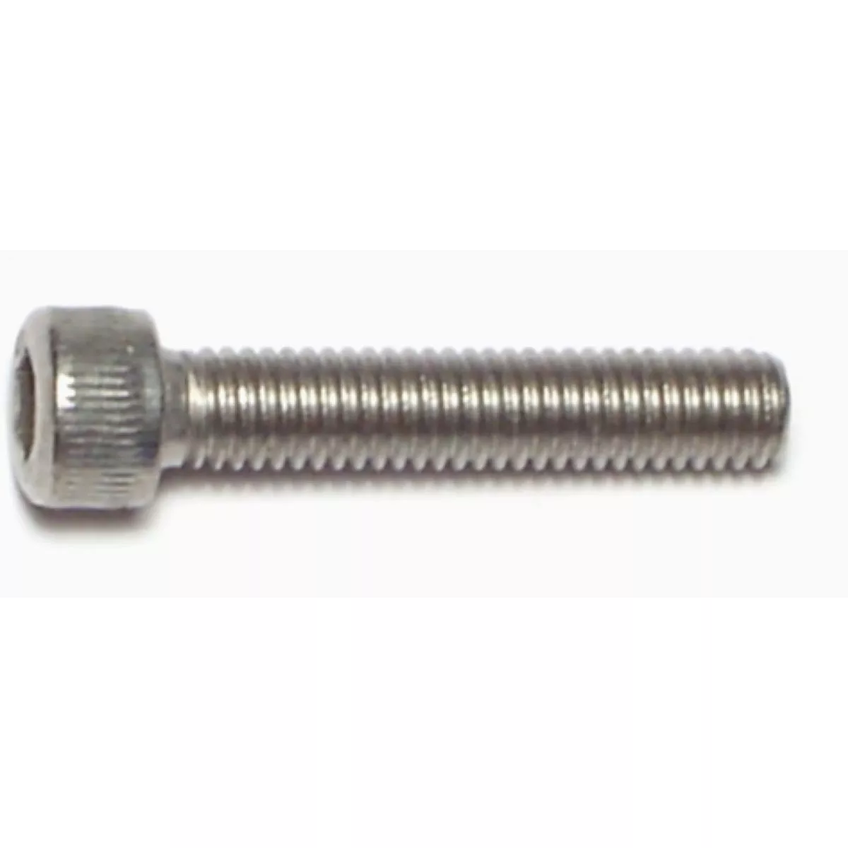 Midwest Fastener #10-32 x1 In. Stainless Steel Fine Thread Knurled Head Hex Socket Cap Screw