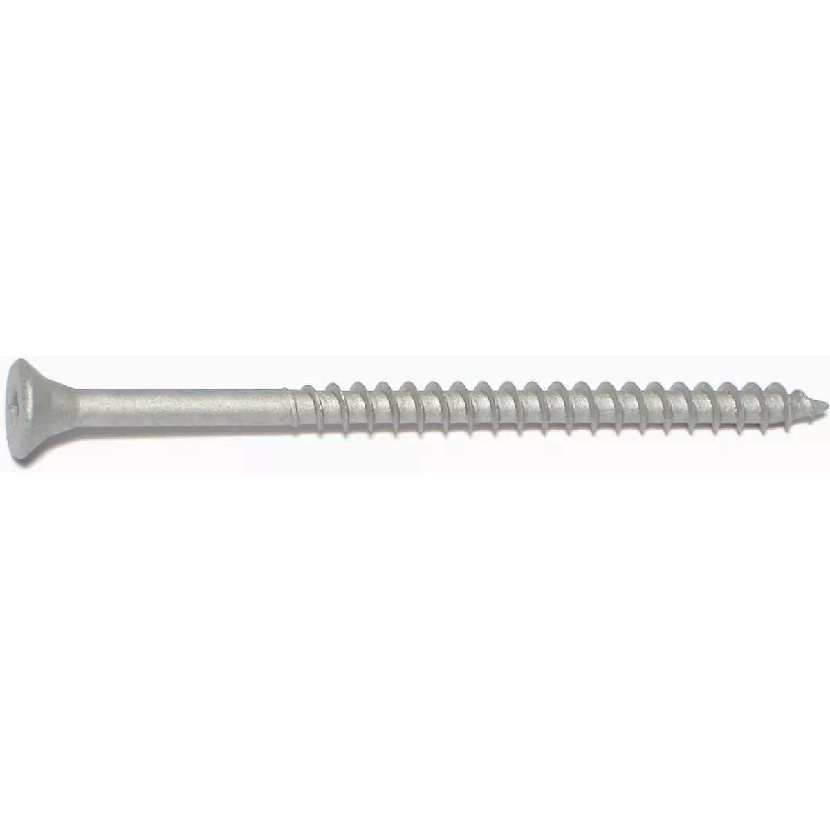 Midwest Fastener #8 x 3 In. Silver Ruspert Coated Steel Square Drive Bugle Head Deck Deck Screws