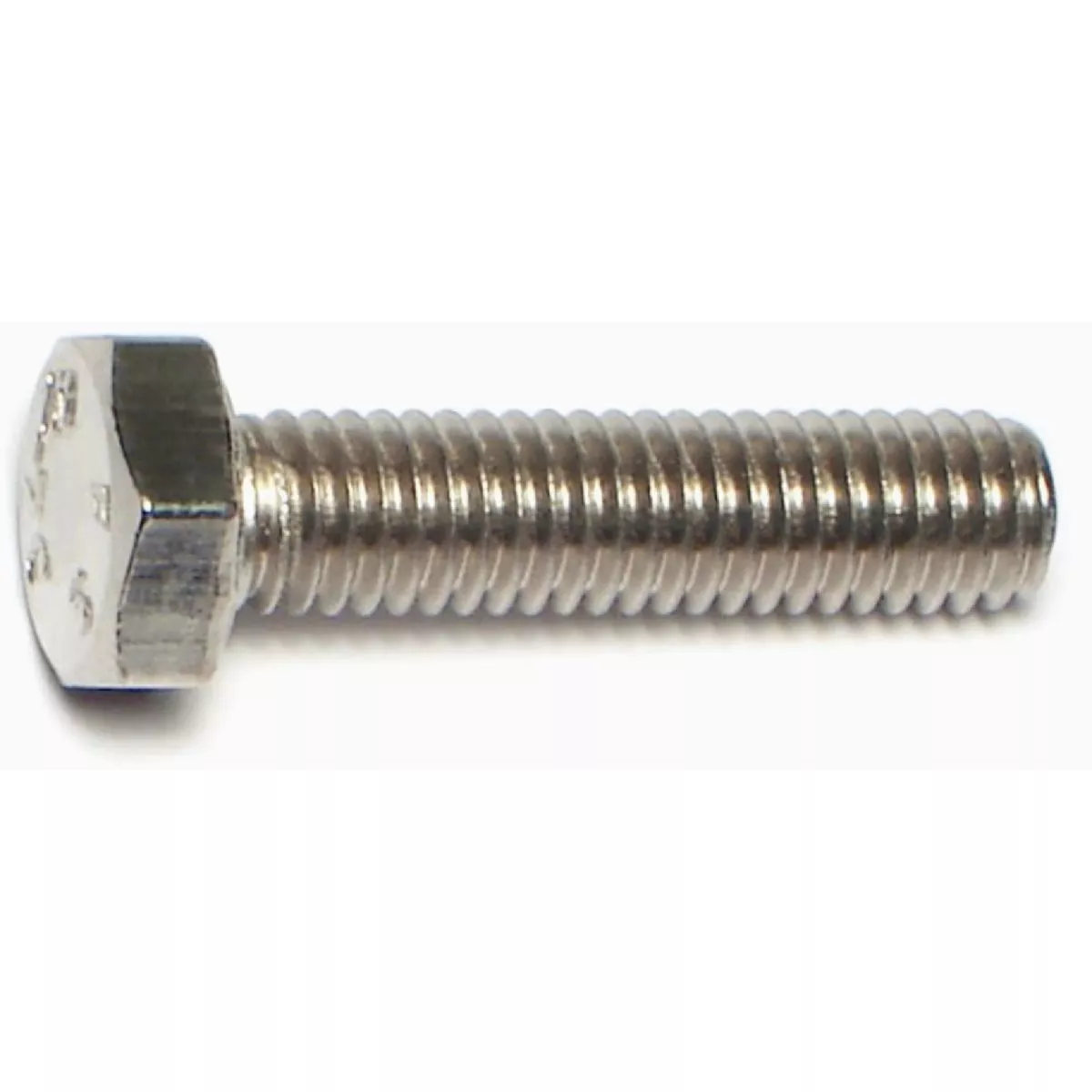 Midwest Fastener 6mm-1.0 x 25mm Stainless A2-70 Steel Coarse Thread Hex Cap Screws