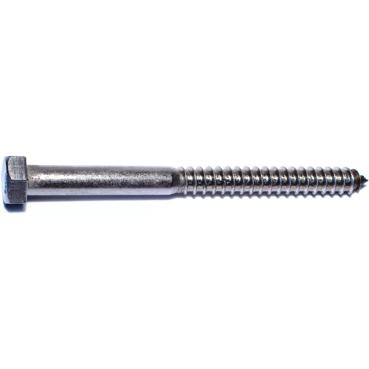 Midwest Fastener 1/2 In. x 6 In. 18-8 Stainless Steel Hex Head Lag Screws