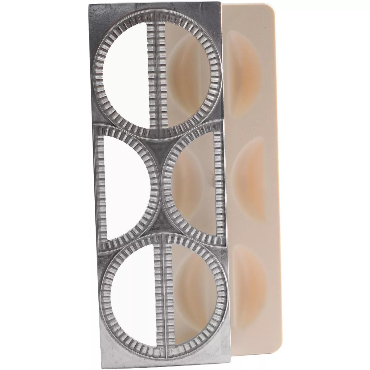 Norpro 6-Cavity Pierogi Pan with Press