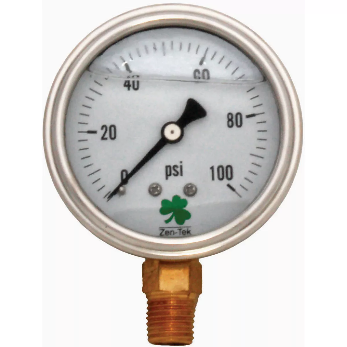 Zenport 100 psi Liquid Glycerin Pressure Gauge