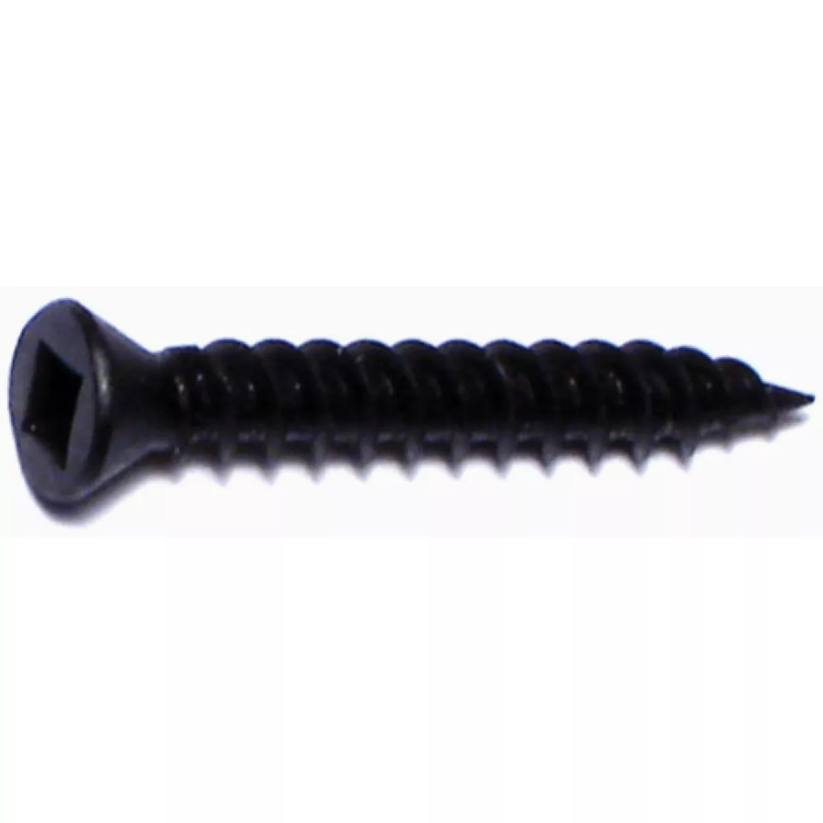 Midwest Fastener #6 x 1 In. Black Phosphate Steel Fine Thread Square Drive Trim Head Drywall Screws (357 Ct.)