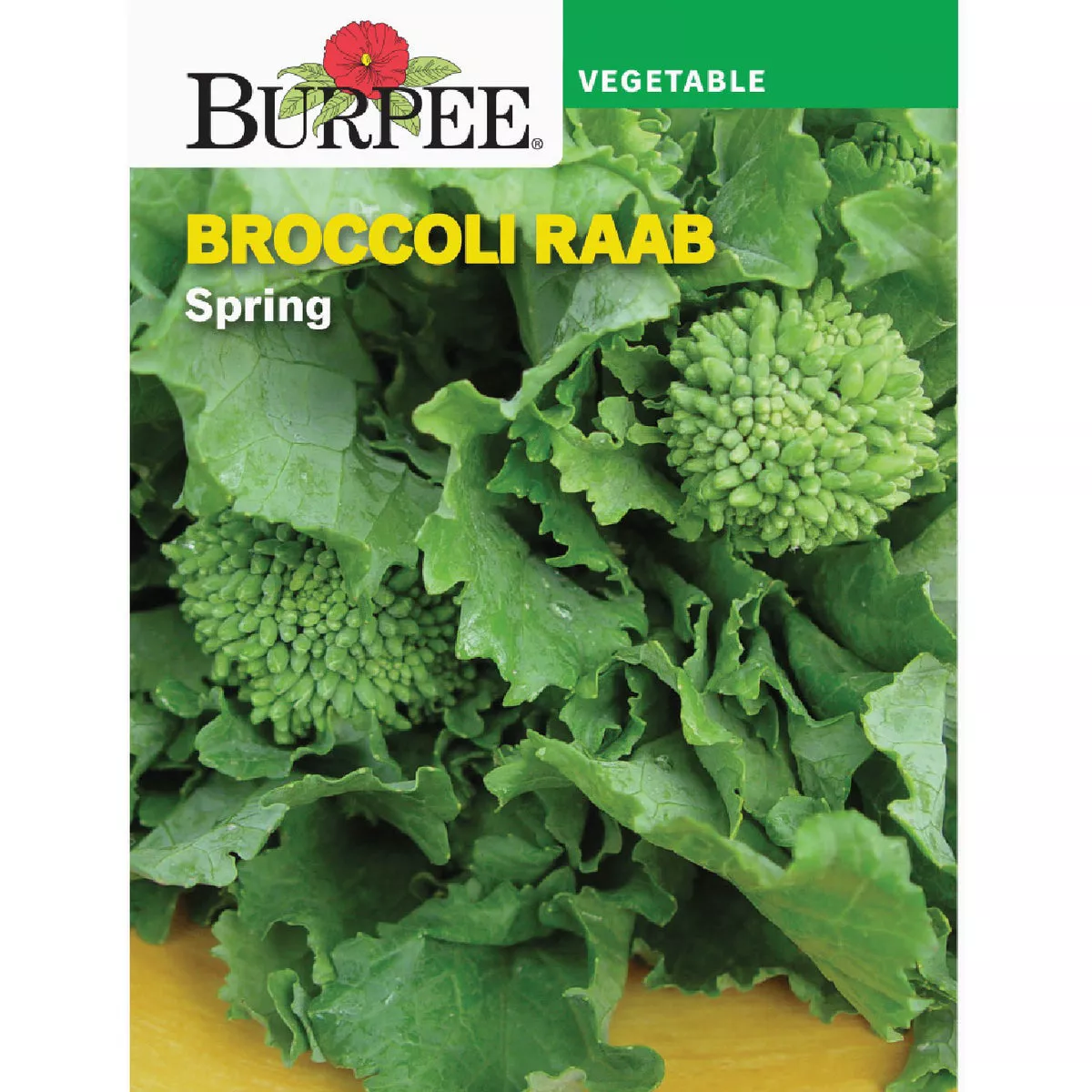 Burpee Broccoli Raab Spring Seed Packet