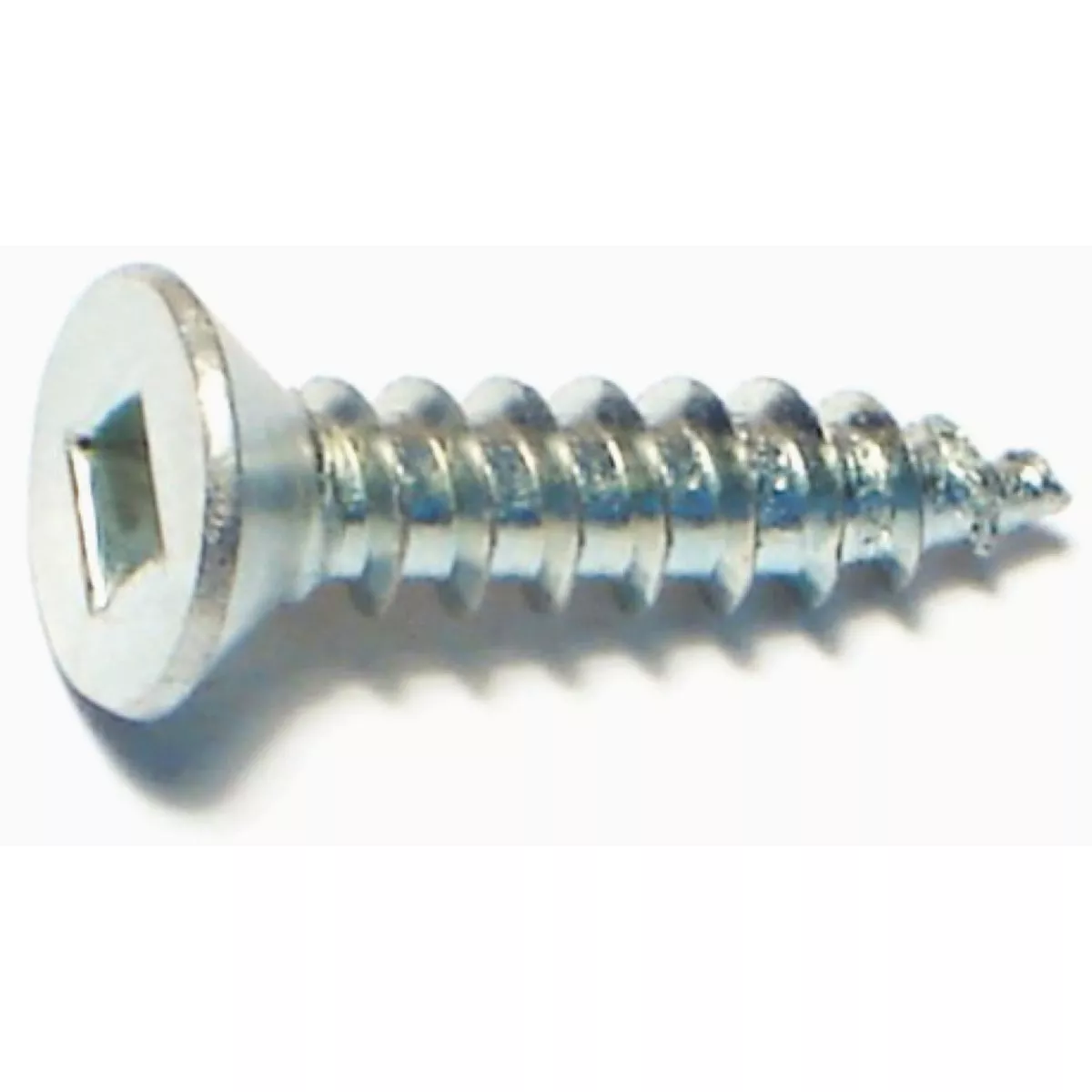 Midwest Fastener #8 x 3/4 In. Zinc Plated Steel Square Drive Flat Head Sheet Metal Screws (100 Ct.)-