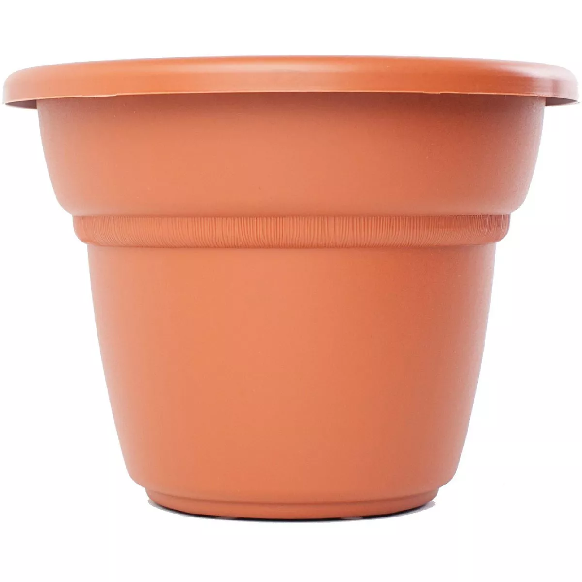 Bloem Milano 7.5 In. x 10 In. High Density Plastic Terra Cotta Planter