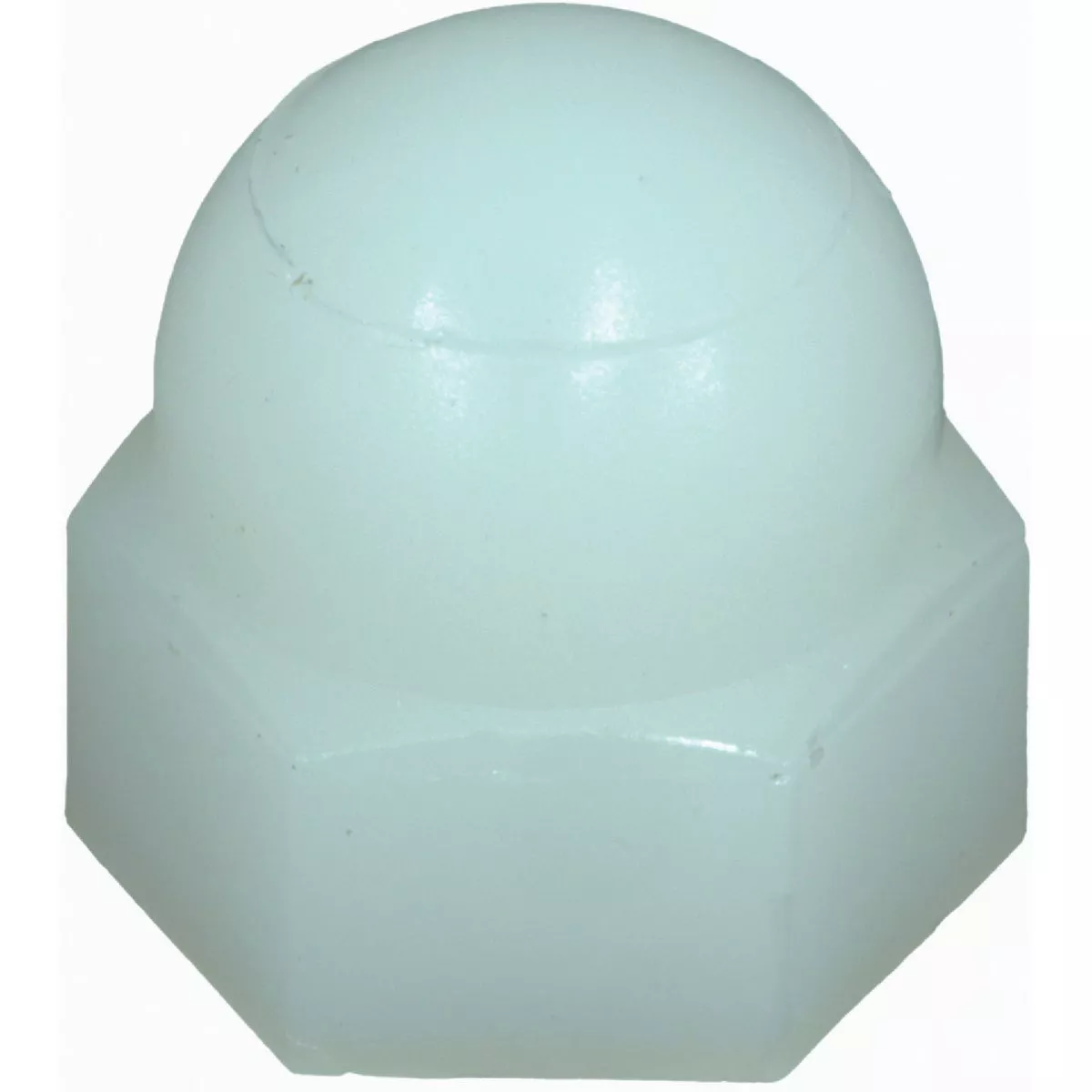 Midwest Fastener 1/4 In.-20 Nylon Plastic Coarse Thread Cap Nuts (10 Ct.)