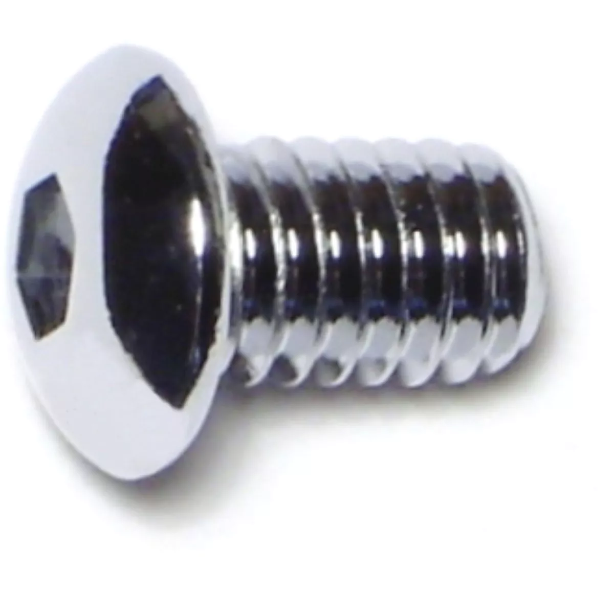 Midwest Fastener 5/16 In.-18 x 1/2 In. Chrome Plated Grade 8 Steel Coarse Thread Button Head Socket Cap Screws (10 Ct.)