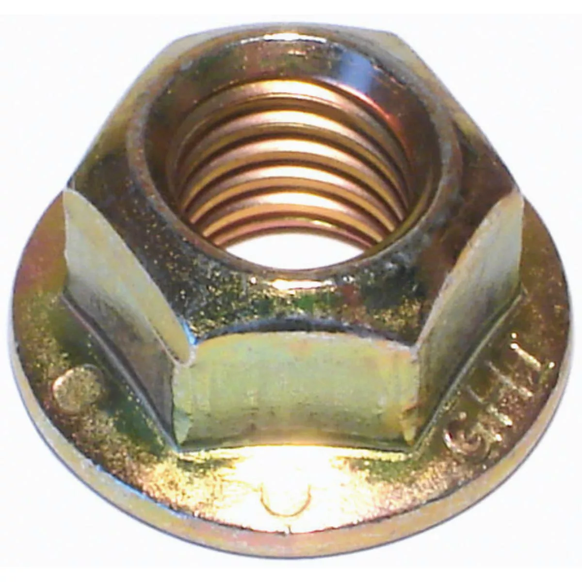 Midwest Fastener 1/2 In.-13 Zinc Plated Grade 8 Steel Coarse Thread Flange Nuts