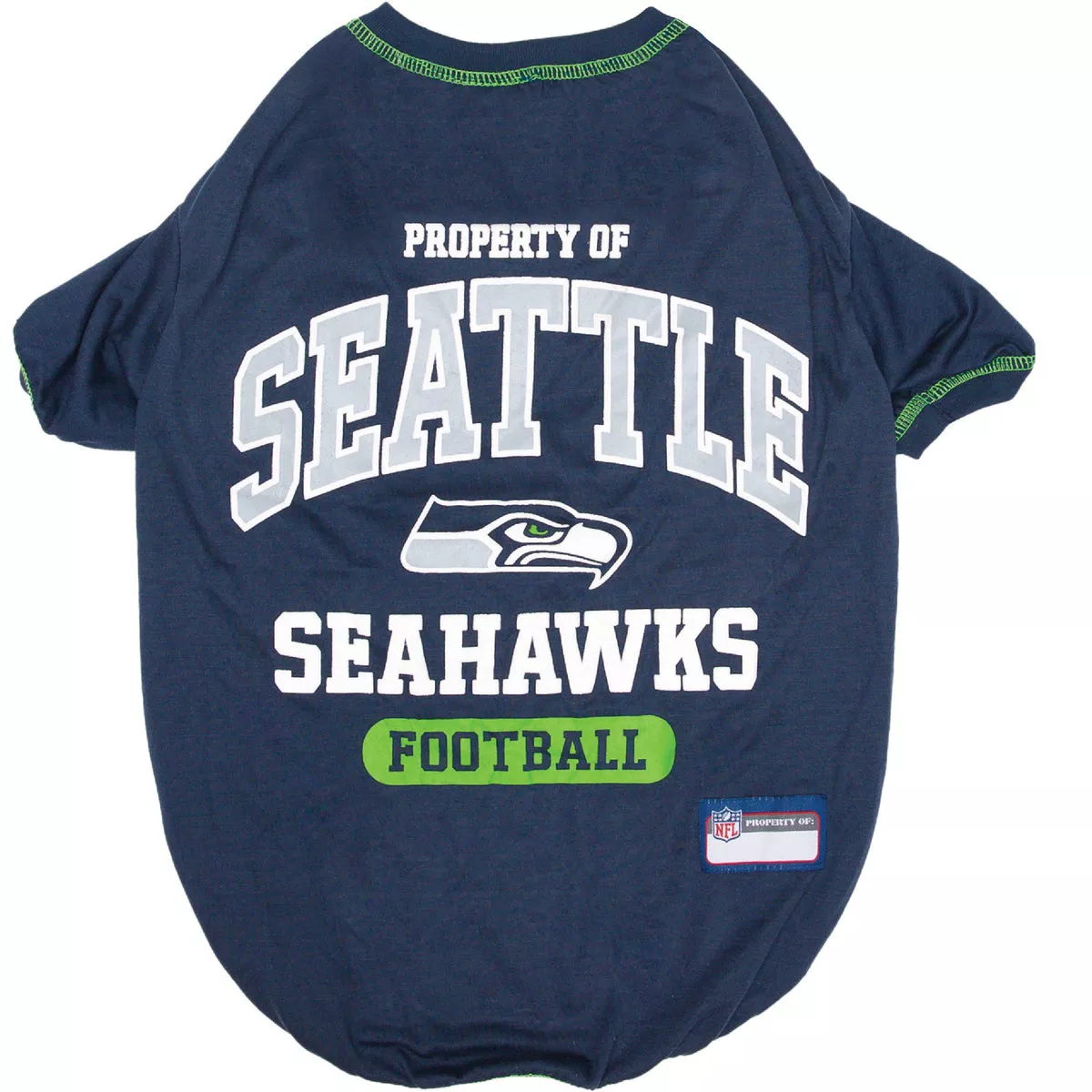 Seattle Seahawks Small Dog Polyester T-Shirt