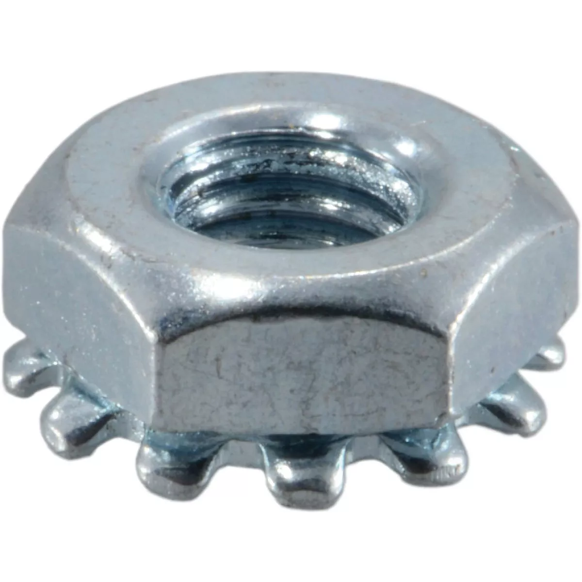 Midwest Fastener #10-32 Zinc Plated Grade 2 Steel Fine Thread Kep Lock ...