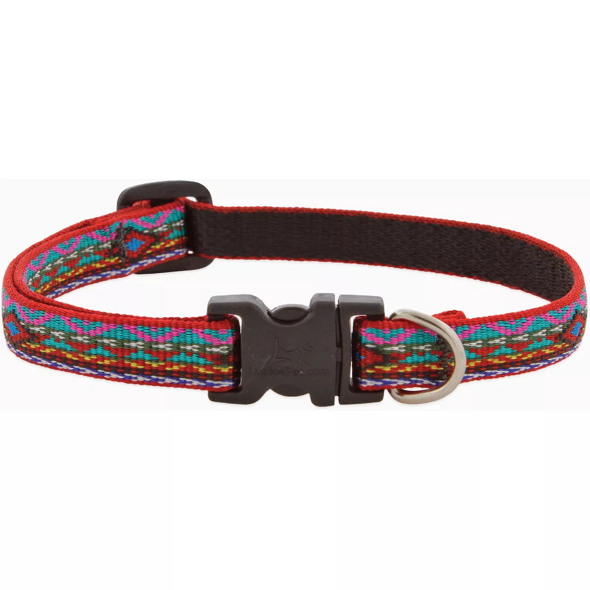 Lupine Adjustable 10 to 16 In. Puppy & Small Dog Nylon El Paso Dog Collar