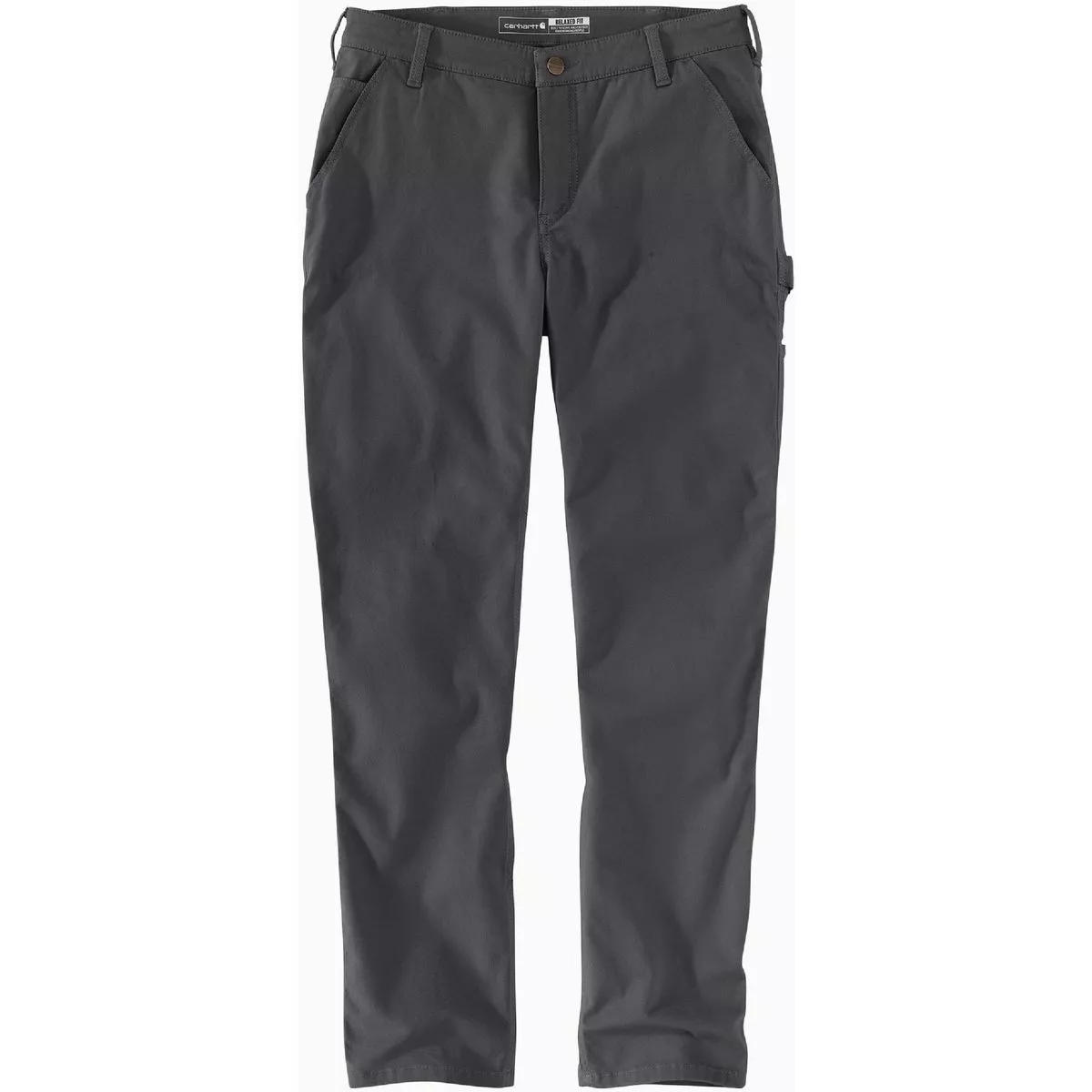 Carhartt Rugged Flex Women's 2 Short Shadow Canvas Work Pants, Relaxed Fit