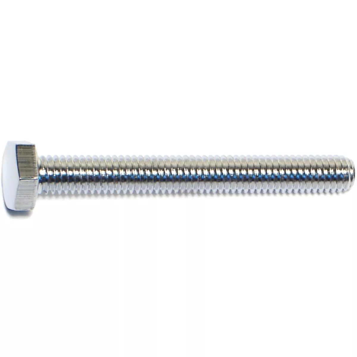 Midwest Fastener 6mm-1.0 x 50mm Chrome Plated Class 8.8 Steel Coarse Thread Hex Cap Screws