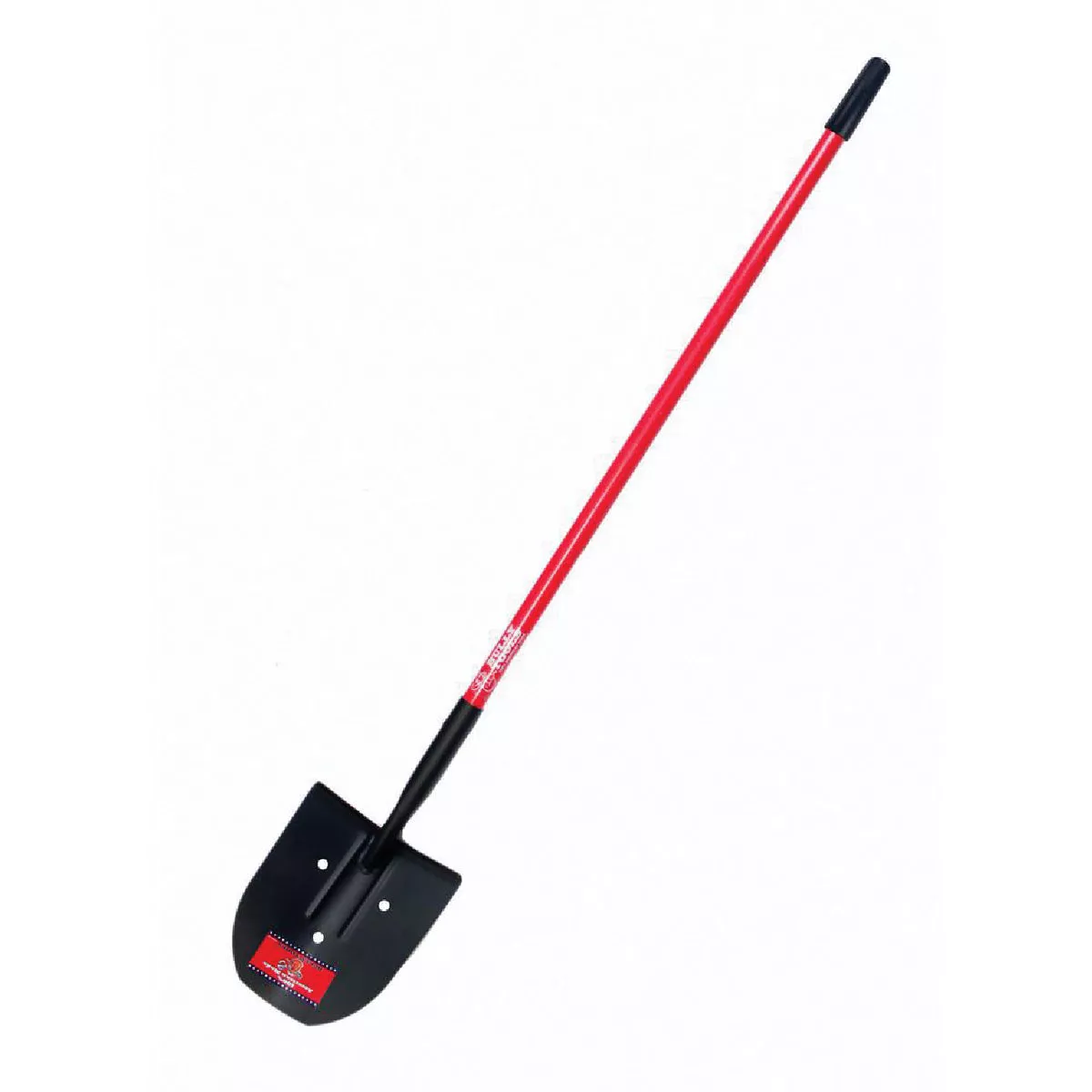 Bully Tools 48.5 In. Fiberglass Handle Round Point Rice Shovel