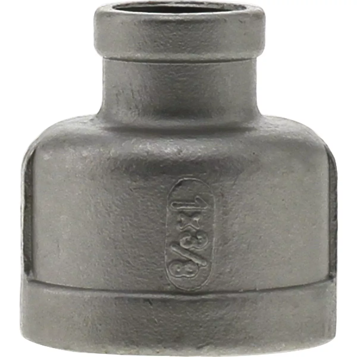 PLUMB-EEZE 1 In. FIP x 3/8 In. FIP Stainless Steel Reducing Coupling