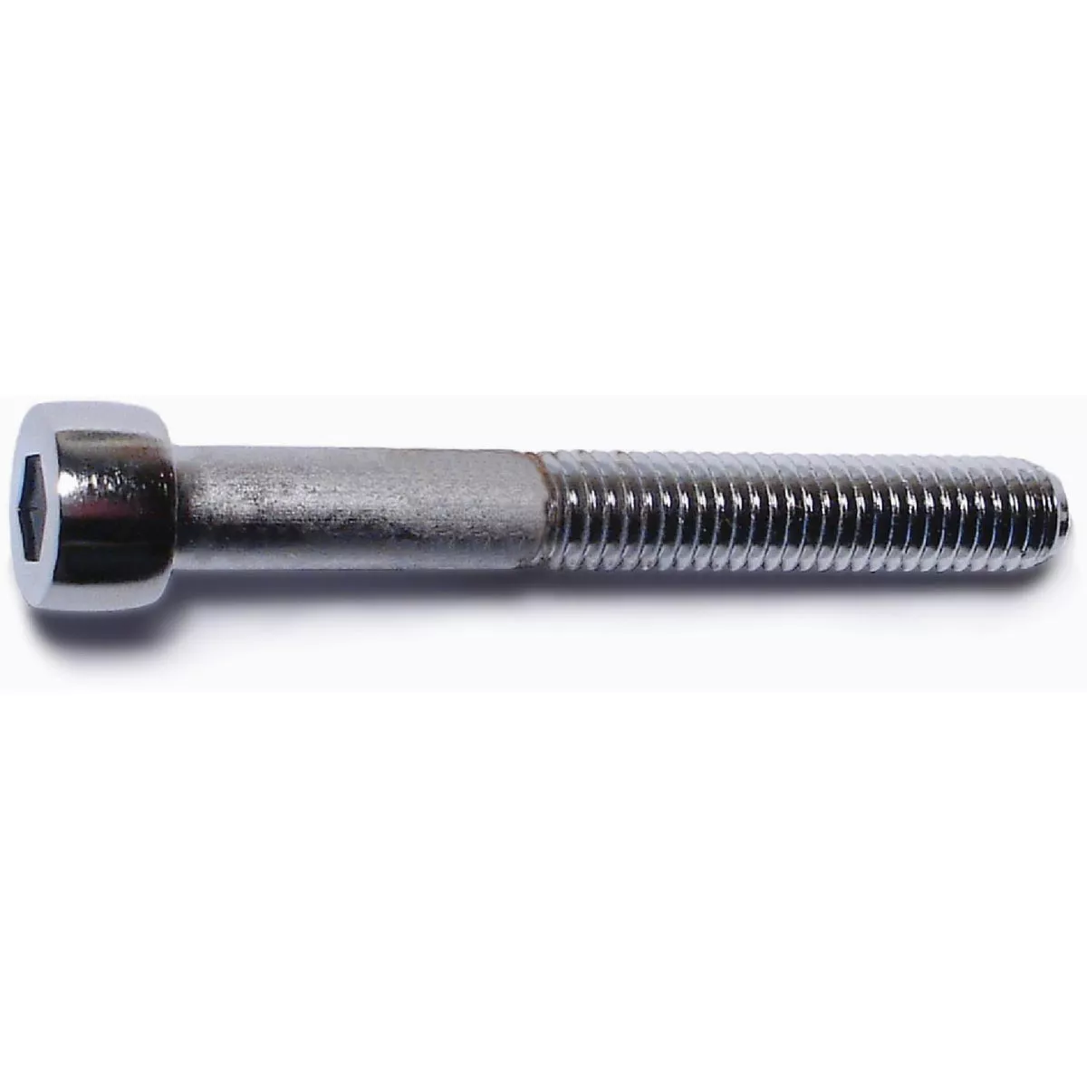 Midwest Fastener 5mm-0.8 x 40mm Chrome Plated Class 12.9 Steel Coarse Thread Knurled Head Hex Socket Cap Screws (10 Ct.)