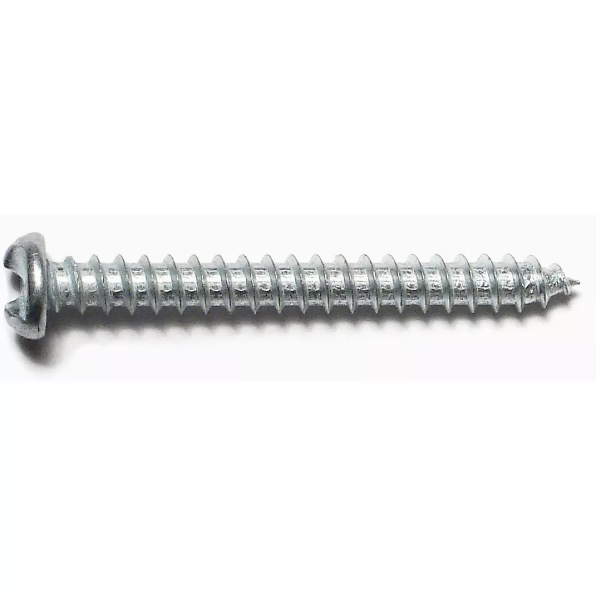 Midwest Fastener #12 x 2 In. Zinc Plated Steel One-Way Slotted Pan Head Sheet Metal Screws (100 Ct.)