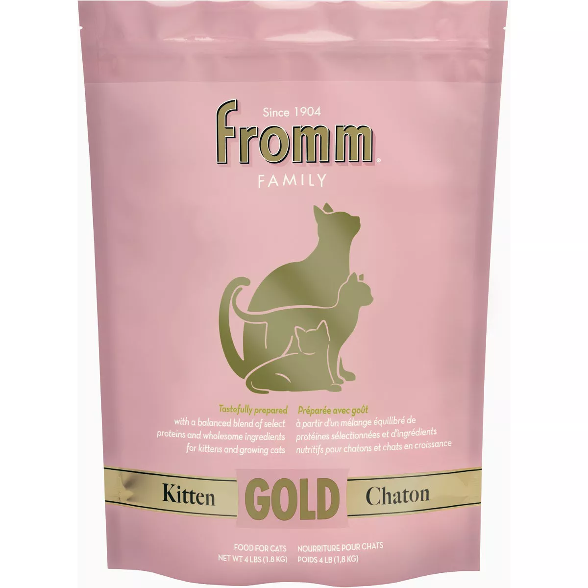 Fromm Family Kitten Gold Dry Food, 4 Lb.