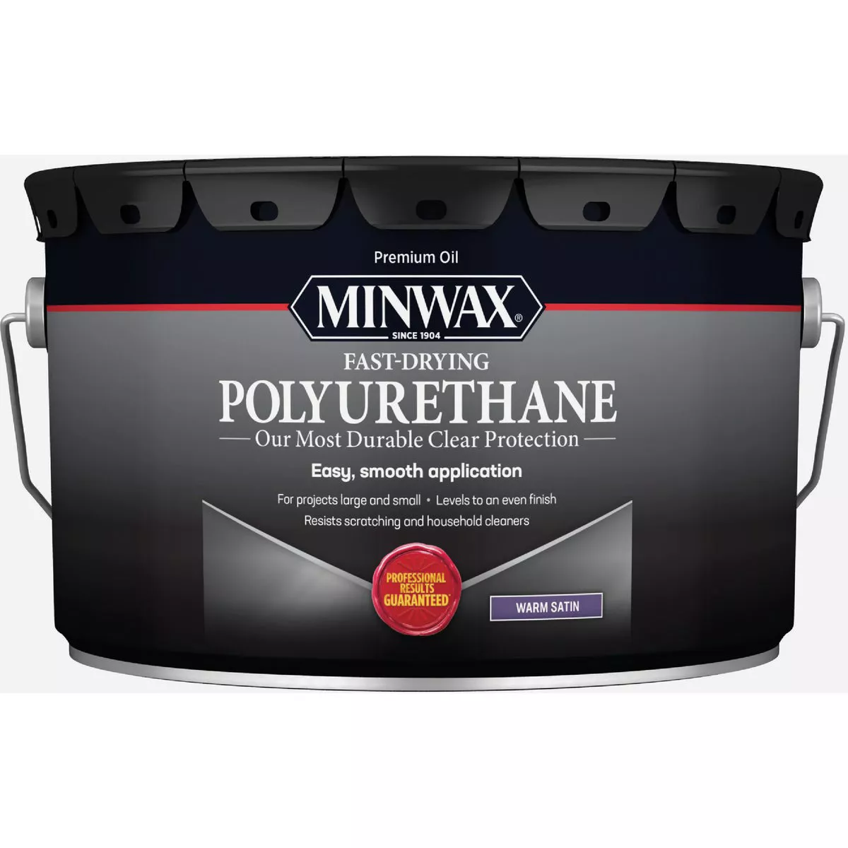 Minwax VOC Satin Fast-Drying Interior Polyurethane, 2.5 Gal.