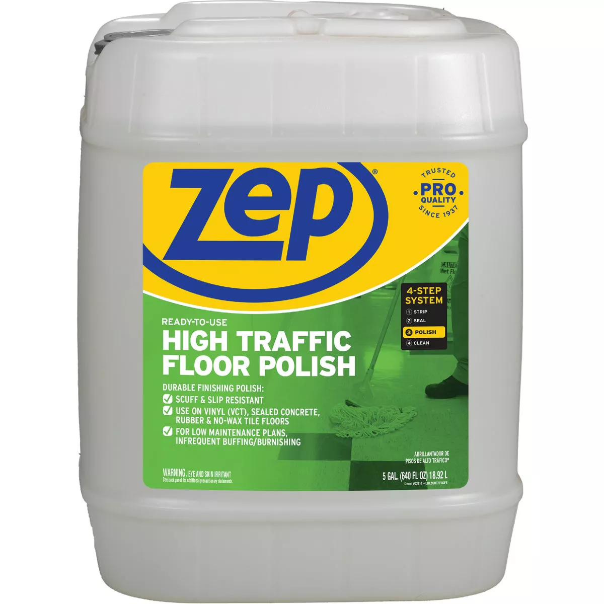 Zep 5 Gal. High Traffic Floor Polish