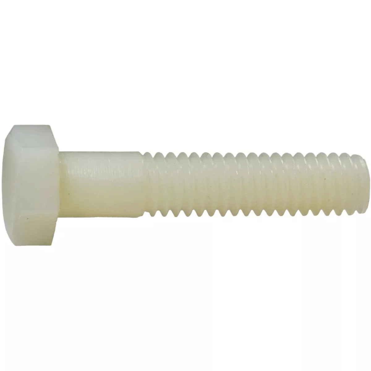 Midwest Fastener 5/16 In.-18 x 1-1/2 In. Nylon Plastic Coarse Thread Hex Cap Screws (8 Ct.)