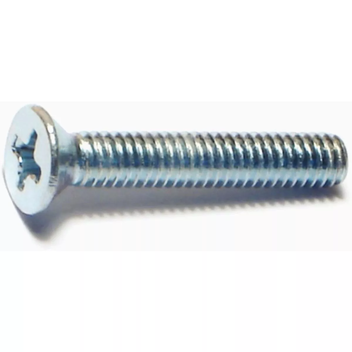 Midwest Fastener #8-32 x 1 In. Zinc Plated Steel Coarse Thread Phillips Flat Head Machine Screws (1 Ct.)-