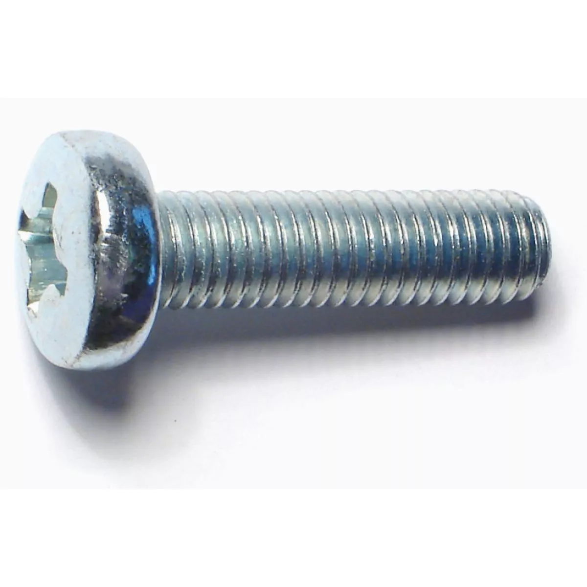 Midwest Fastener 8mm-1.25 x 30mm Zinc Plated Class 4.8 Steel Coarse Thread Phillips Pan Head Machine Screws (5 Ct.)