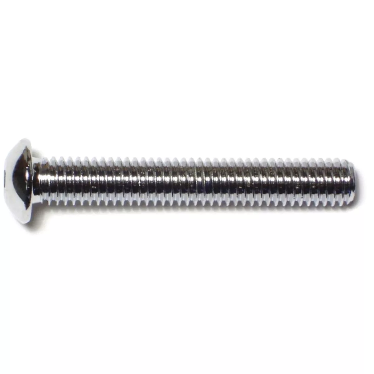 Midwest Fastener 3/8 In.-16 x 2-1/2 In. Chrome Plated Grade 8 Steel Coarse Thread Button Head Socket Cap Screws (5 Ct.)